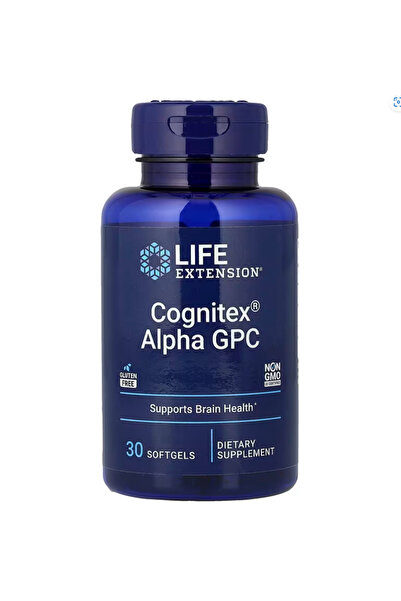 Life Extension Cognitex Alpha GPC 30 Softgels - Multi-Nutrient Formula for Br...