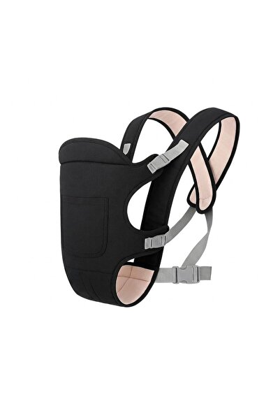 NEXTLY Marsupiu ergonomic reglabil până la 10 kg, Negru/Bej
