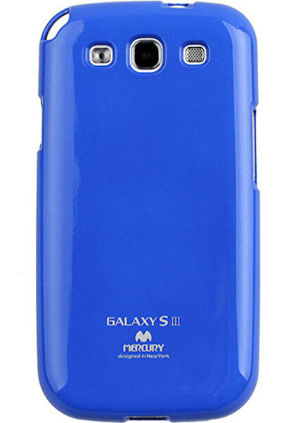 Samsung Πίσω Κάλυμμα Σιλικόνης Μπλε (Galaxy S3) Κωδικός: MJ47490BL