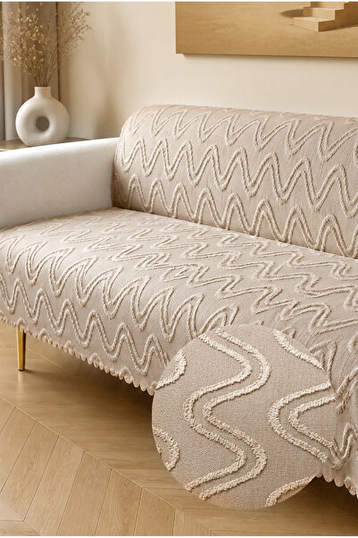 Decomia Home Cotton Anti-Sweat Sofa Cover Breathable Multi-Purpose Sofa Shawl...