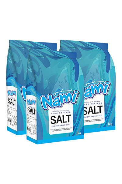 Nami Iodized Salt 3x1kg