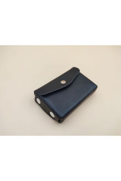 Leather 1 Studio Portofel lucrat manual “Rivet Coin”