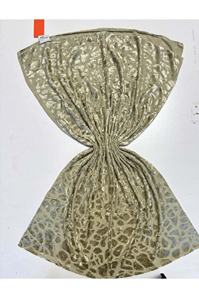 Armine Trend Knitted Shawl 4 - 15 Mink-Yellow Cream