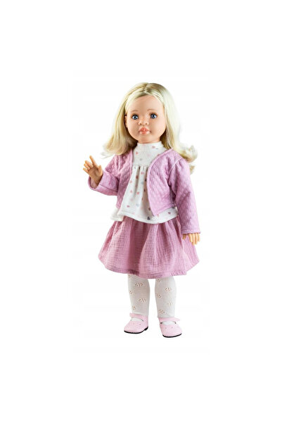 Paola Reina Papusa Alma, cu articulatii mobile, din vinil, 60 cm, multicolor