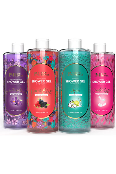 beau monde Shower Gel Berries Blast750ml