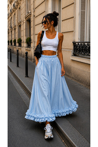get crazy collection Firfirli Skirt with Pockets at the Bottom