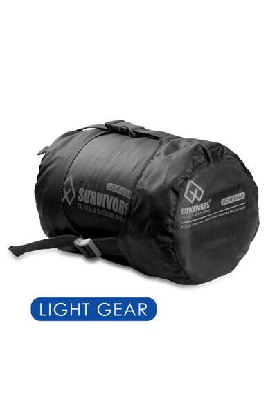 SURVIVOR Υπνόσακος Ελαφρύς Survivors Light Gear Μαύρος