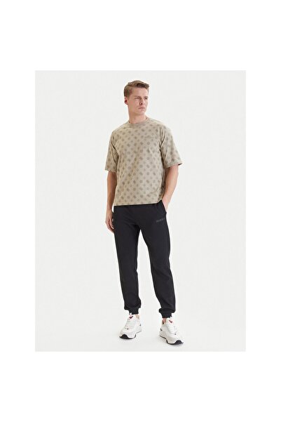 Guess Pantaloni de trening pentru bărbați Z6GB02K2844 Negru