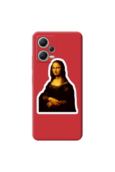 Other Xiaomi Redmi Note 12 Pro 5G Davinci Red Colored Silicone TPU Θήκη