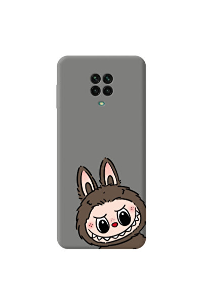 Other Xiaomi Redmi Note 9 Pro Labubu7 Grey Colored Silicone TPU Θήκη