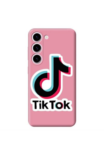 Other Samsung S23 Plus Tik Tok Pink Colored Silicone TPU Θήκη