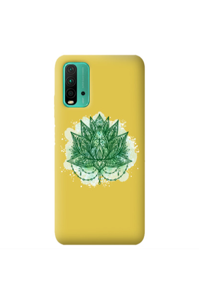 Other Xiaomi Poco M3 Witch leaf Yellow Colored Silicone TPU Θήκη