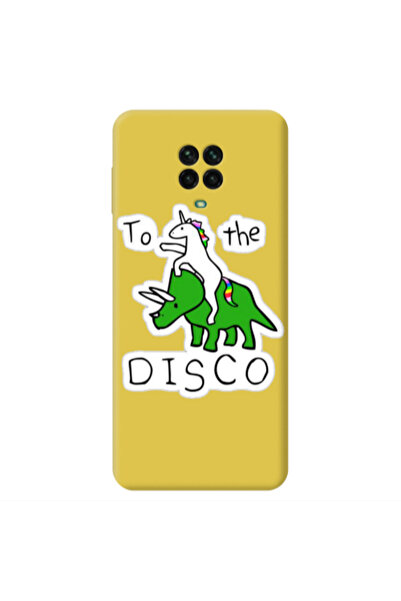 Other Xiaomi Redmi Note 9 Pro To the disco Yellow Colored Silicone TPU Θήκη