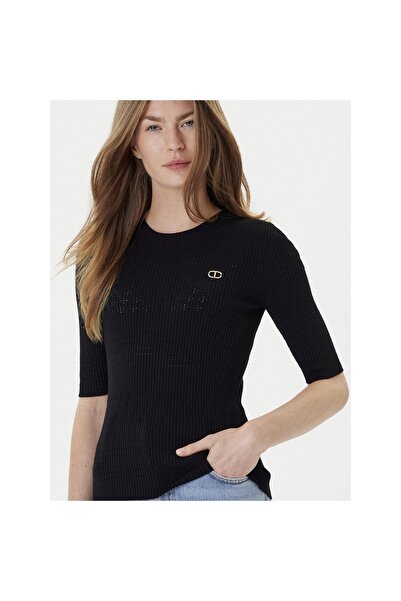 TWINSET Pulover de damă 252TP3240 Negru