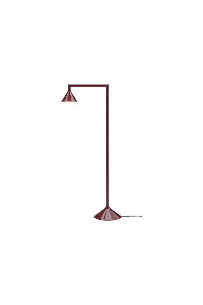 IKEA yer ve okuma lambası, koyu kırmızı, 182 cm