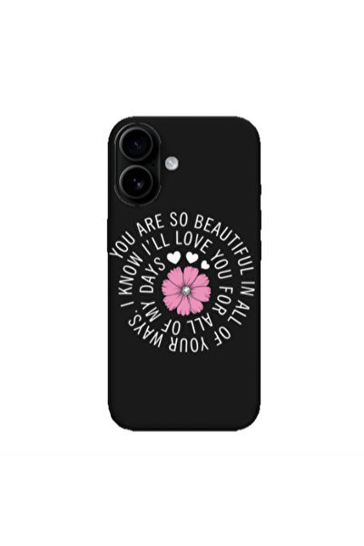 Other Apple Iphone 16 plus Your Ways Black Colored Silicone TPU Θήκη