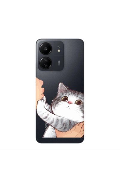 Other Xiaomi Redmi 13C No Kiss Transparent Silicone TPU Θήκη