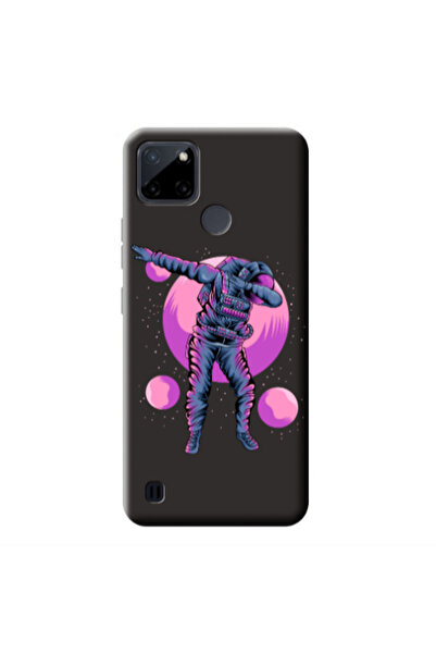 Other Realme C25Y Dance Black Colored Silicone TPU Θήκη