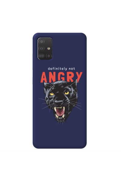 Other Samsung A71 Pointed teeth Dark blue Colored Silicone TPU Θήκη