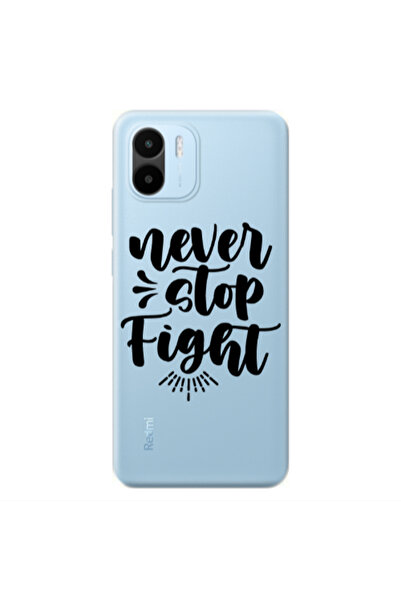 Other Xiaomi Redmi A1 Never stop fight Transparent Silicone TPU Θήκη