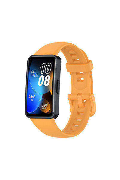 OEM Λουράκι σιλικόνης Huawei Band 8 9 10 Κίτρινο