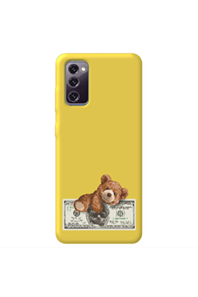 Other Samsung S20 FE Money Style Yellow Colored Silicone TPU Θήκη