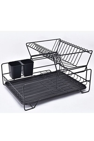 NKX 2 Layer Tier Kitchen Over The Sink Accessories Dish Organizer Storage Rac...
