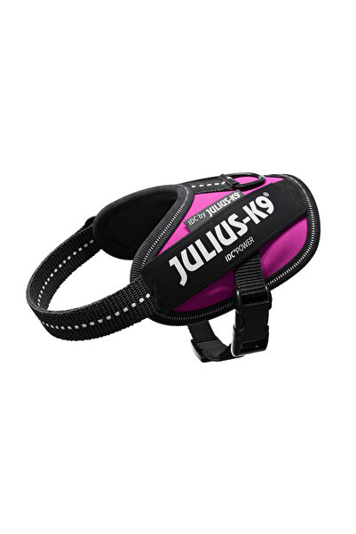 Julius K9 Ham JK9 IDC Power, roz inchis, reflectt, circumf piept 33-45 cm, pe...