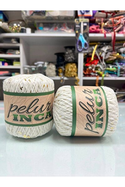 Pelura Pullu Örgü İpi Cotton-pamuk İnce Pullu Örgü Ipi % 75 Pamuk 50 gr