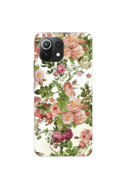 Other Xiaomi Mi 11 Lite Pink roses 2 Transparent Silicone TPU Θήκη