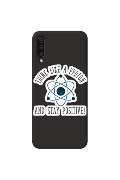 Other Samsung A70 THINK LIKE Black Colored Silicone TPU Θήκη