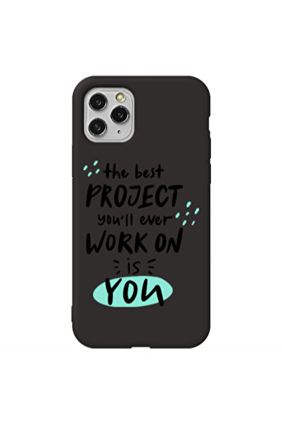 Other Apple iPhone 11 Pro Max The Best Project Black Colored Silicone TPU Θήκη