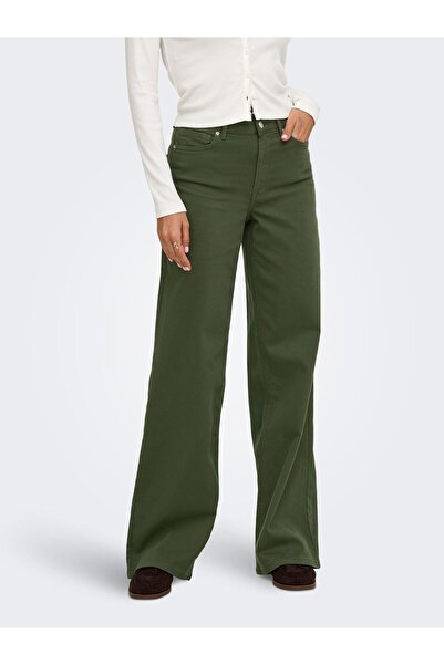 ONLY Jeans ONLMADISON Hohe Taille Weiter Beinschnitt Jeans