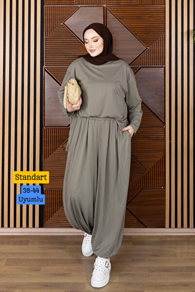 Mogi Butik Women's Modal Fabric Comfortable Fit Elastic Waist Double Hijab Sh...