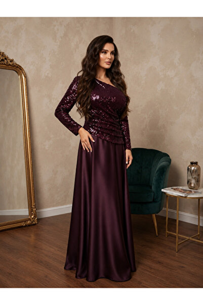 GORI FASHION Soft Dress with Embroidery and Sequins