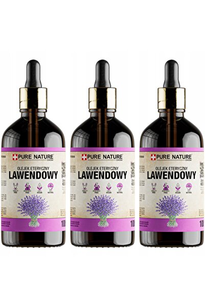 CHOSA Ulei Esential De Lavanda, 3x 100ml, 100% Pur Fara Aditivi Pentru Somn L...