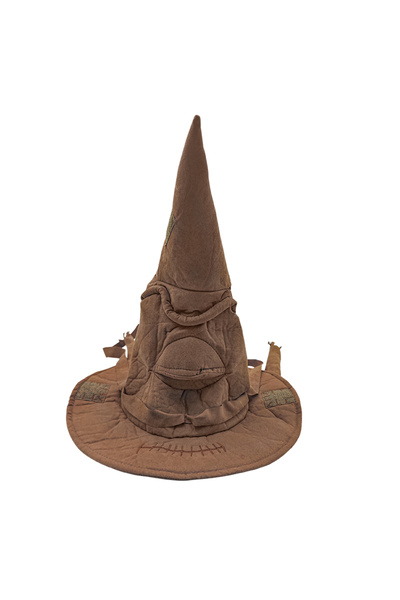 Choice Option 1 1pc Fashion Movies Witch Wizard Hat Sorting Hat Leather Hallo...