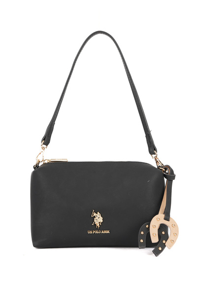 U.S. Polo Assn. Black Women's Shoulder Bag Us26626