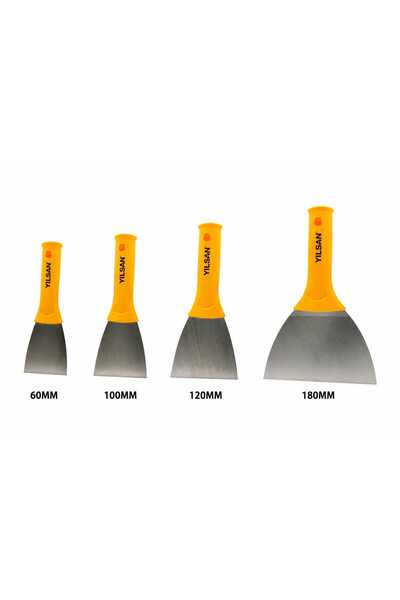 Sap Takılabilir Spatula 4'LÜ Ispatula 6 CM, 10 CM, 12 CM, 18 CM (60MM, 100MM, 120MM, 180MM) PAKET