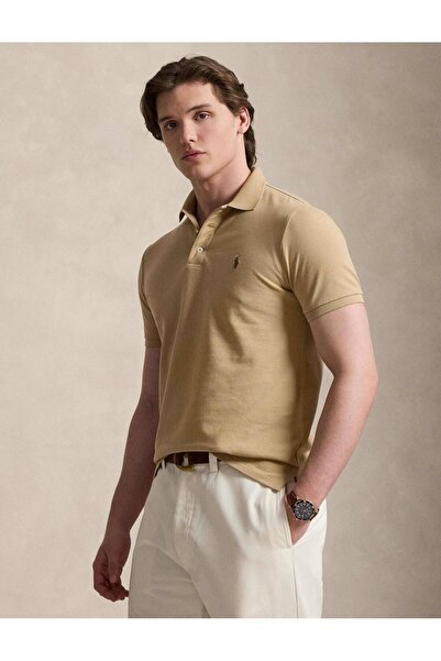 Ralph Lauren Blue Pony Embroidered Iconic Mesh Polo Shirt 401480.