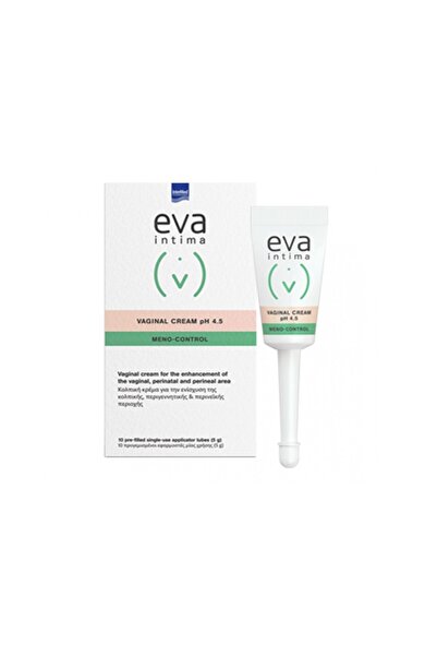 İNTERMED Eva Intima Meno-Control Κολπική Κρέμα 10x5γρ Προγεμισμένοι Εφαρμογείς