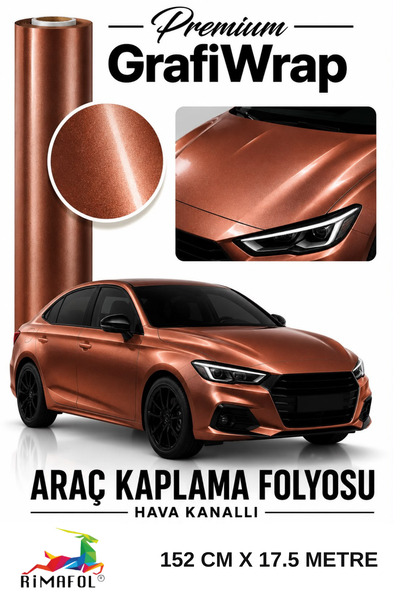 RİMAFOL Cast Araç Kaplama Folyosu Cast Wrap 152 CM X 17.5 METRE