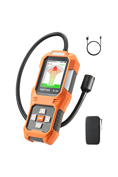 TOPTES Detector de scurgeri de freon RT-389, sensibilitate pana la 3 g/an, 3 ...