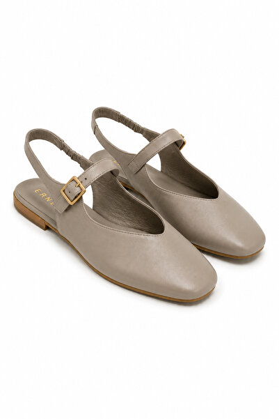 ERNİLA Jane Genuine Leather Women's Flats