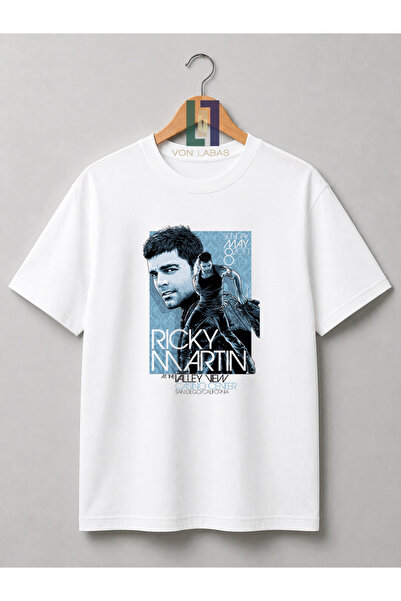 Grafftee Clothing Ricky Martin Special Design Printed Unisex Premium Cotton T...