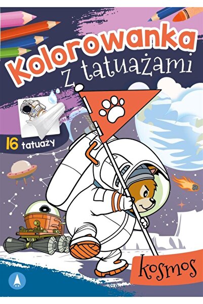 OEM Cartea: Carte de colorat cu tatuaje. Cosmos, Skrzat, Hartie