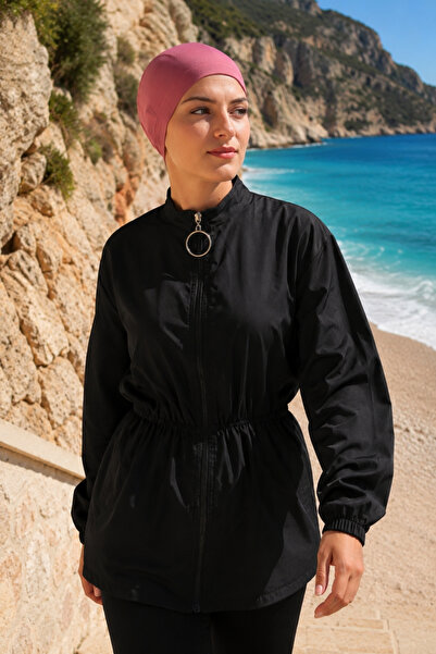 armonika Women's Dusty Rose Plain Hijab Bonnet Arm-26Y001033