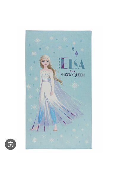 ÖZBİLEK License-Protected Frozen Elsa Beach Towel - Snow Queen