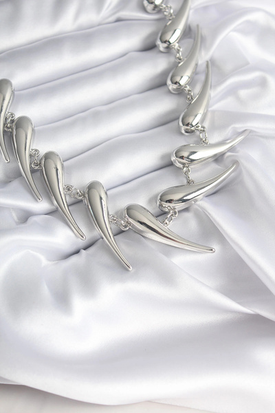 ARMÜZ VIP Series Special Model Silver Color Women's Necklace