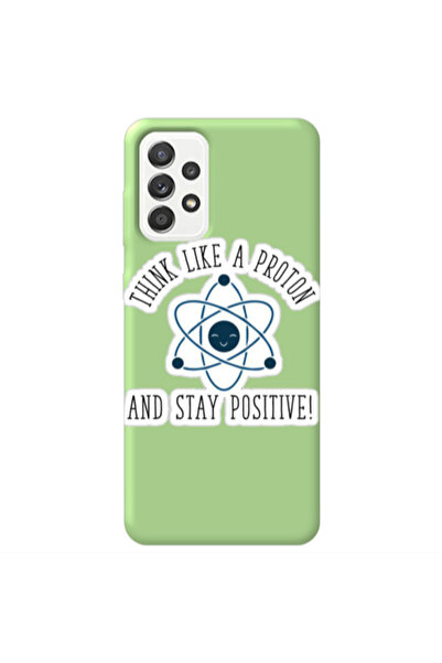 Other Samsung A72 THINK LIKE Light Green Colored Silicone TPU Θήκη